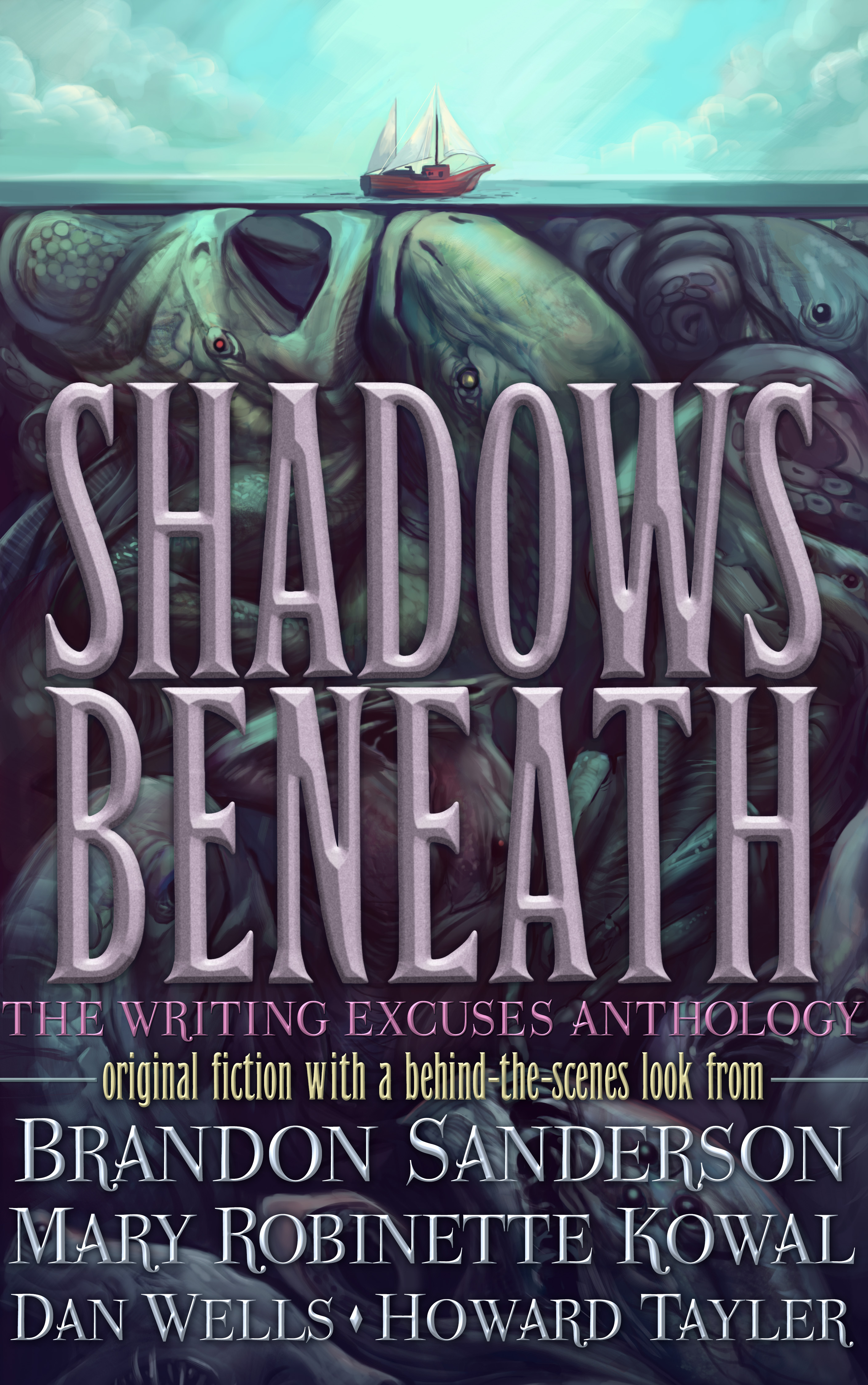 We reported on Shadows Beneath, the Writing Excuses anthology before, but now you can get the ebook from Dragonmount, at a price of $9.99.