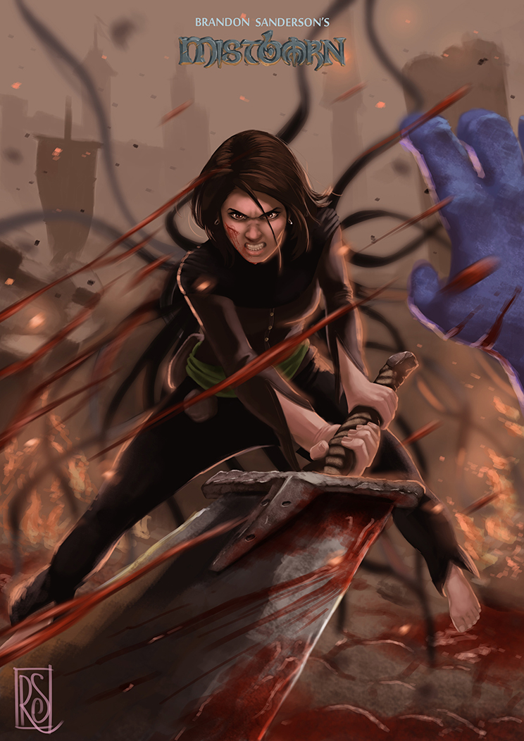 Blood Bath - Mistborn Art - 17th Shard, the Official Brandon Sanderson