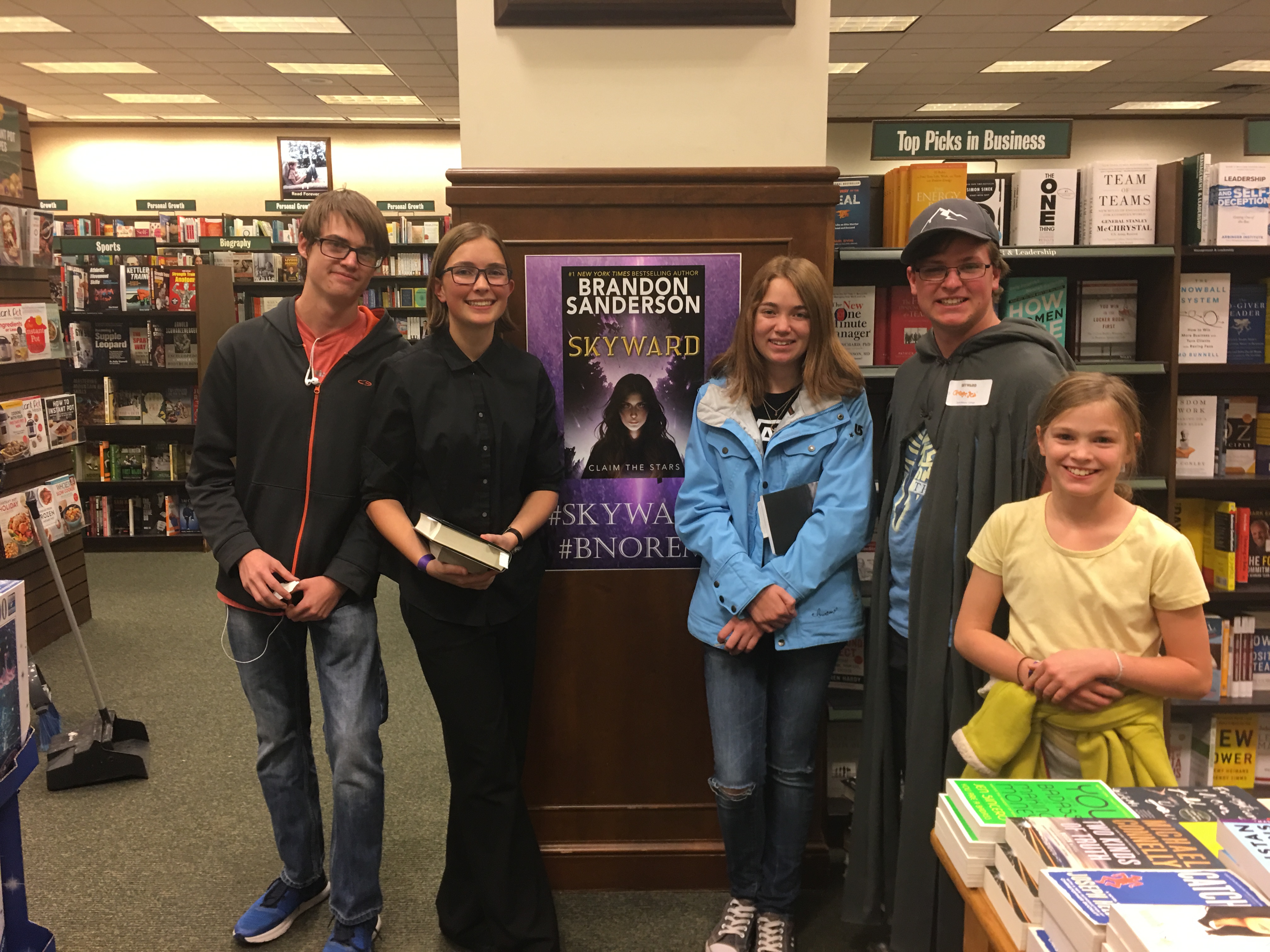 Skyward Nov 06 2018 Orem Ut Barnes Noble University