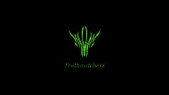 Truthwatcher green on black w/order name laptop