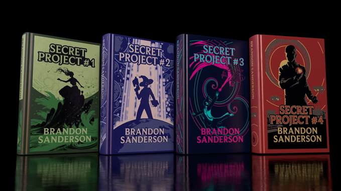 Brandon Sanderson Secret Project # 2 Unboxing!! Part 1: @Minh